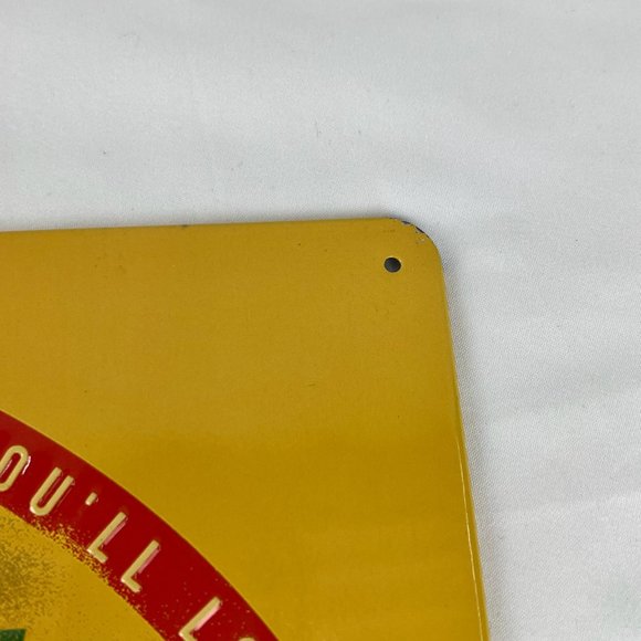 Harley Davidson Motorcycles Embossed Metal Sign "Los Angeles To New York - Picture 6 of 8